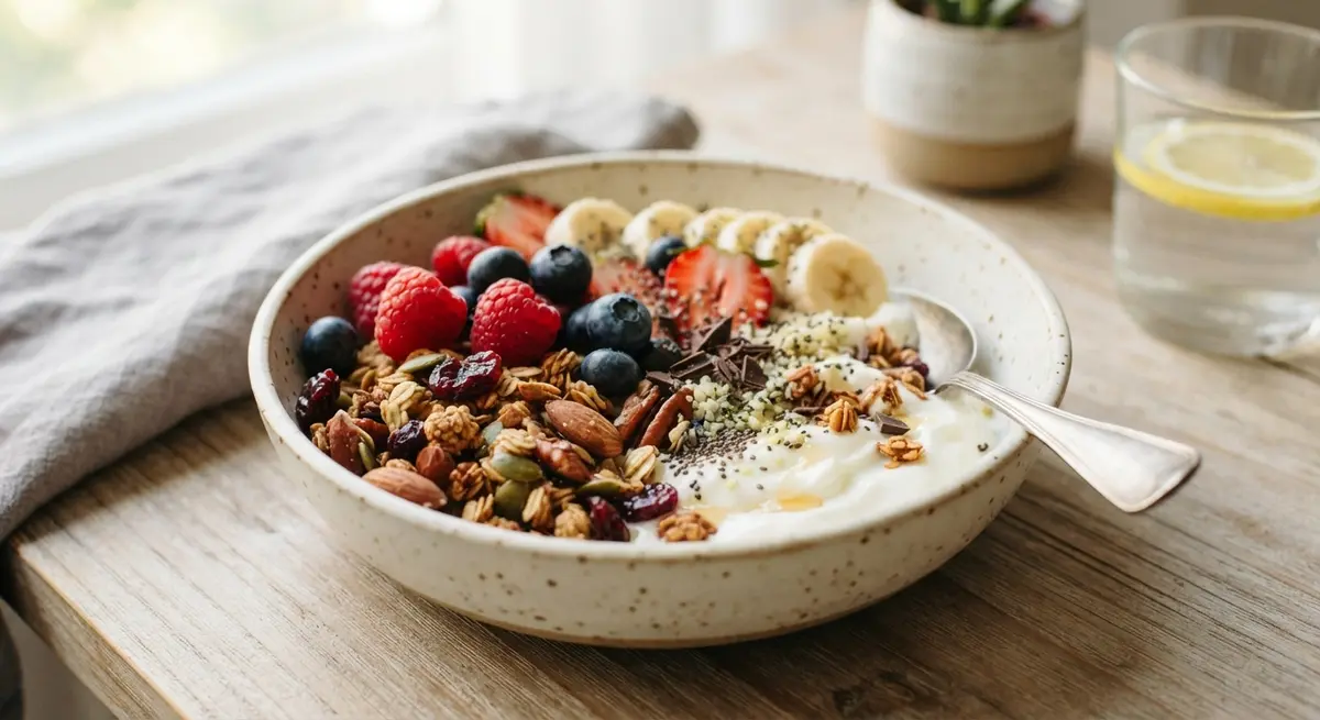 Yogurt Bowl with Cereal